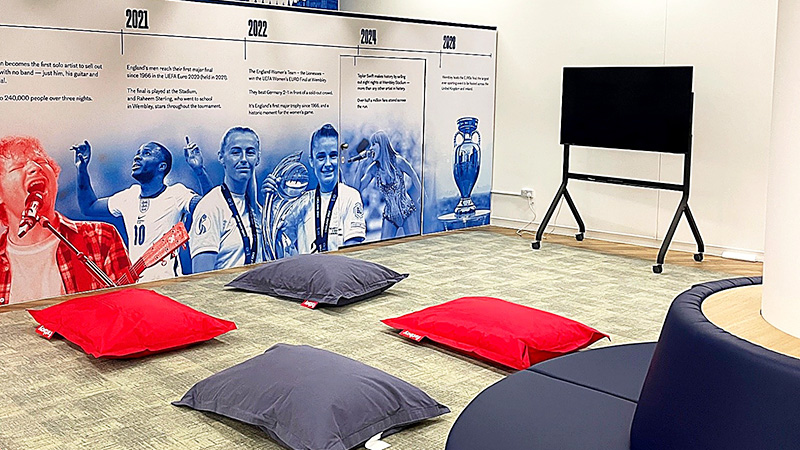 More than a stadium: The FA’s newly refurbished Learning Zone