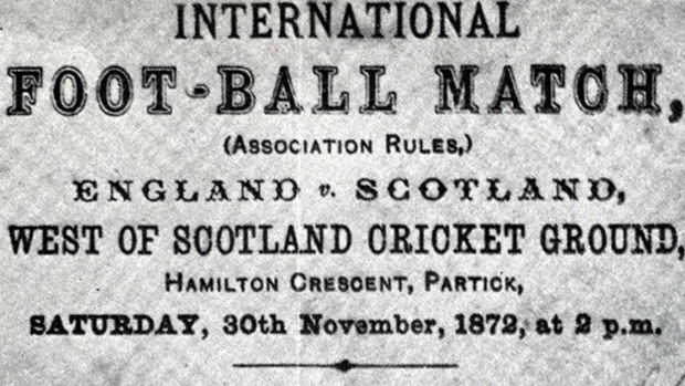 England v Scotland, 1872