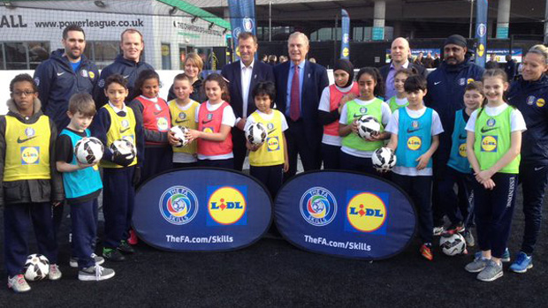 Sir Trevor Brooking, Matt Le Tissier and Lidl