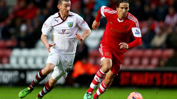 Gaston Ramirez pulls away from Burnley