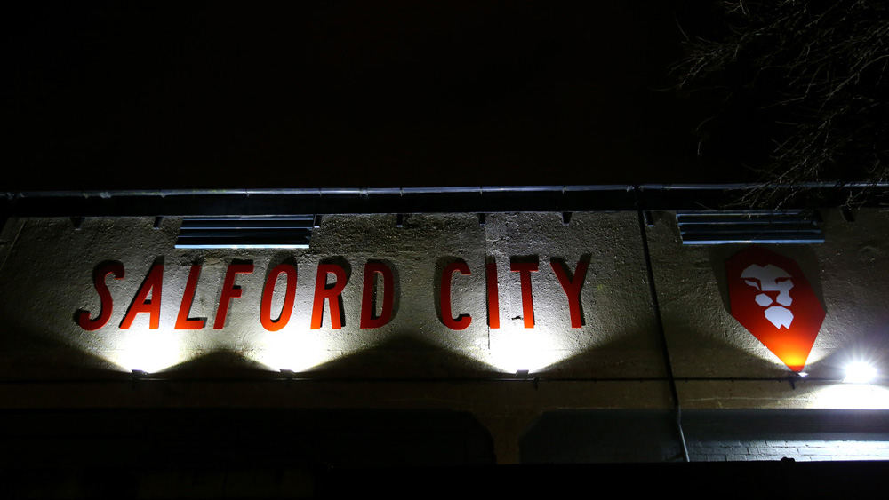 Friday night lights at Salford City
