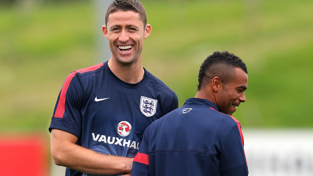 Gary Cahill and Ashley Cole