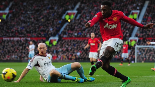 Welbeck opens the scoring at Old Trafford