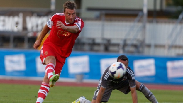 Southampton striker Rickie Lambert speaks about his unforgettable day