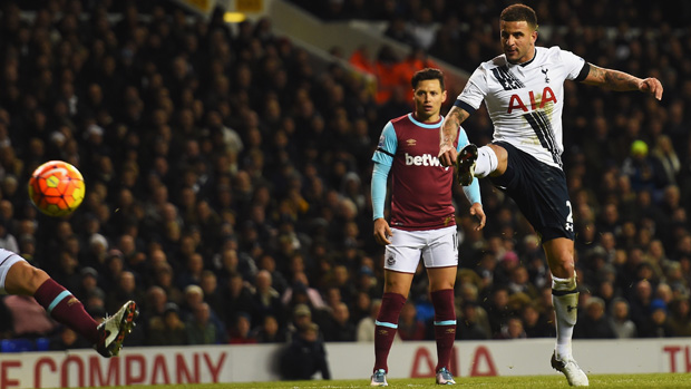 Kyle Walker scores his first goal in two years