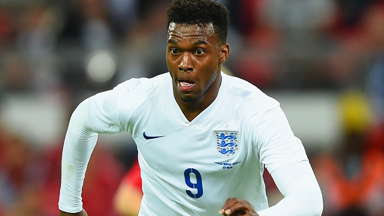 Daniel Sturridge in action for England against Norway