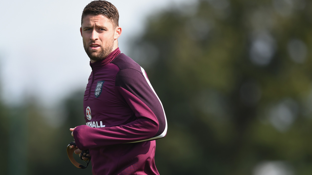 Gary Cahill in training