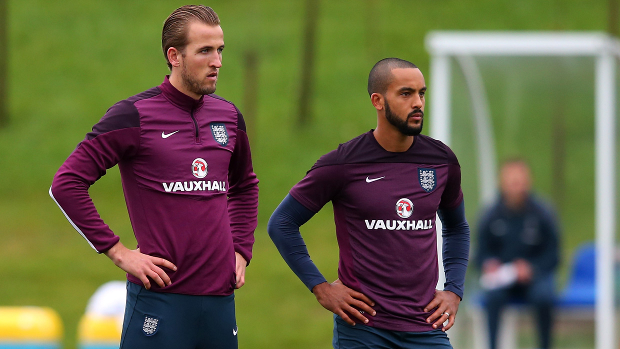 Harry Kane and Theo Walcott