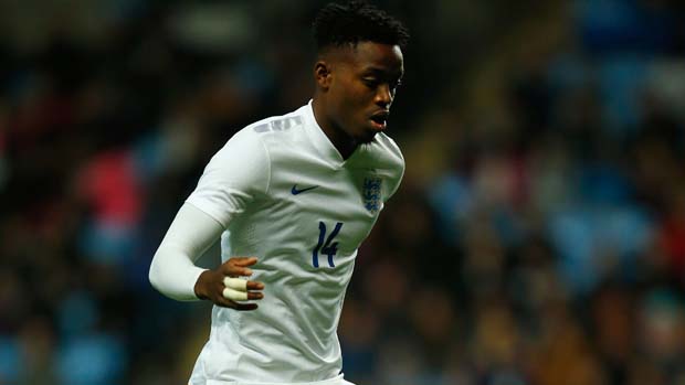England Under-21s midfielder Nathaniel Chalobah in action against Kazakhstan
