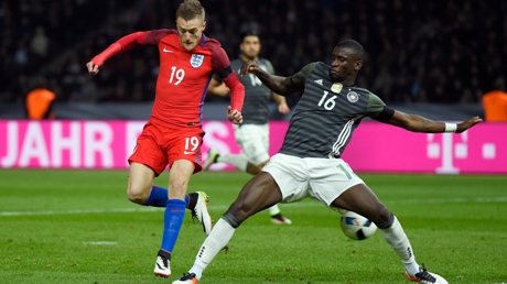Jamie Vardy goal Germany