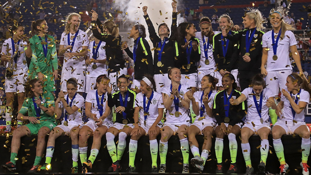 USA won all three games to win the inaugural SheBelieves Cup