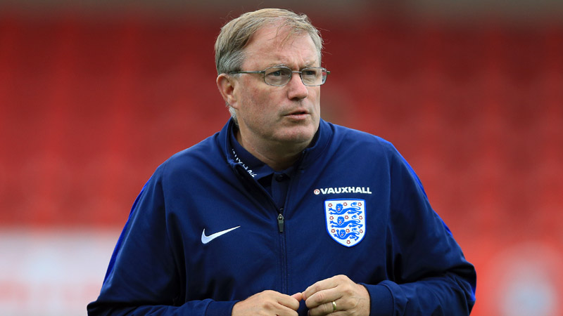 England Under-18s head coach Neil Dewsnip