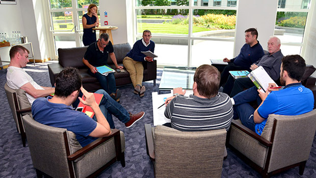 A number of heads of recruitment attend one The FA