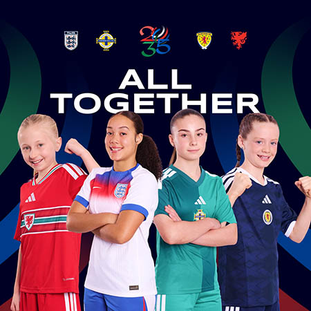 All Together - UK FIFA Women&#39;s World Cup 2035 bid 